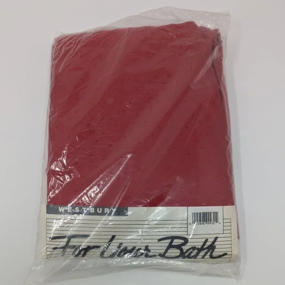 *3 FOR $9* NEW Westbury For Your Bath Balloon Style Shower Curtain Vintage 90s